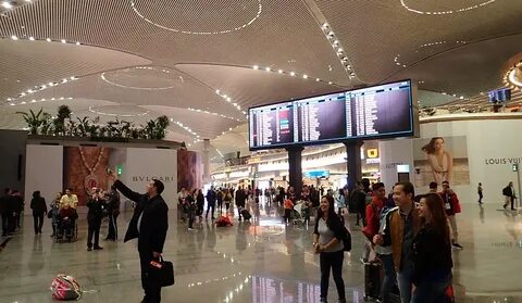 Новый аэропорт стамбула транзит