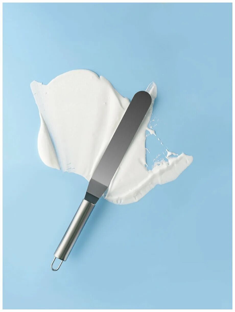 лопатка для выравнивания торта. кухонный мастерок, кондитерский шпатель. шпатель для торта. шпатель кондитерский 27 см 1/12. лопатка конд.