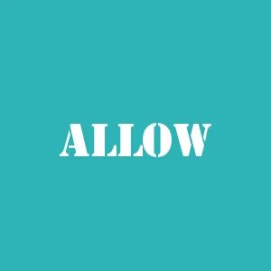 Allowed перевод