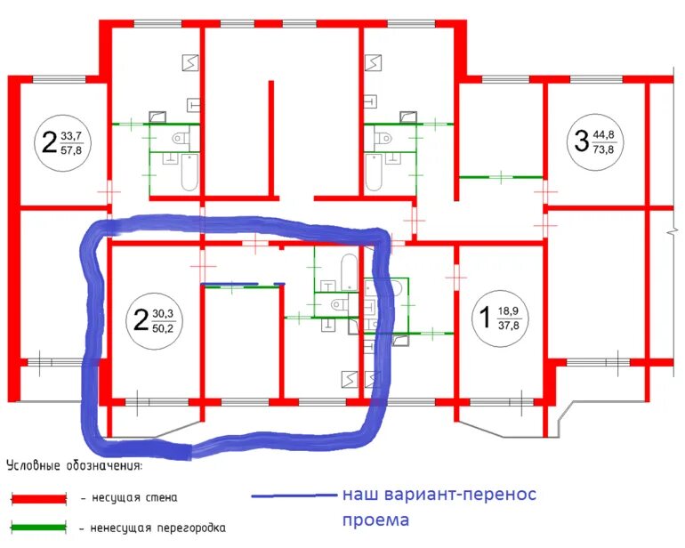 Определить несущую