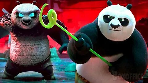 Кто озвучил хамелеону кунг фу панда 4
