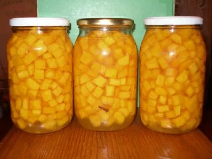 Компот из тыквы на зиму