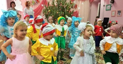 Праздники новый год в садах