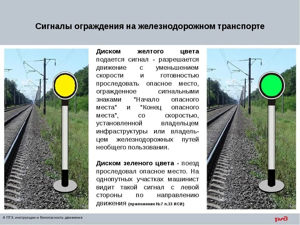 Какие места постоянного. Переносные сигналы ограждения на Железнодорожном транспорте.. ПТЭ сигналы ограждения. Сигналы ограждения РЖД. Знак сигнал ЖД.