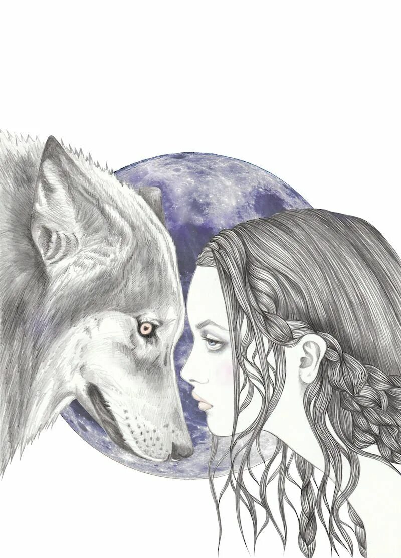 Девушка с волком. Волк и девушка рисунок карандашом. Девушка рисунок. Рисунки девушек с животными. Волк карандашом.