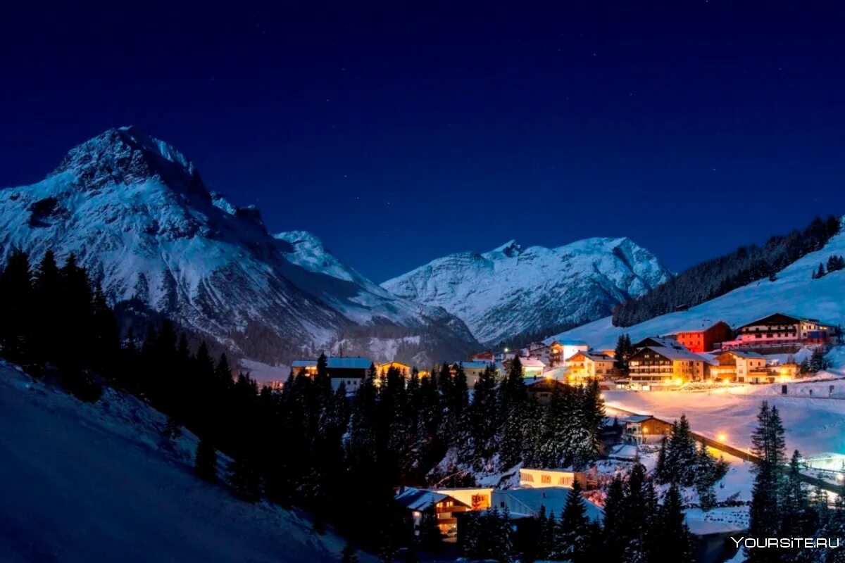 Leh город. Lech австрия. Anton), австрия. Лех австрия горнолыжный курорт. Австрия альпы горнолыжные курорты.