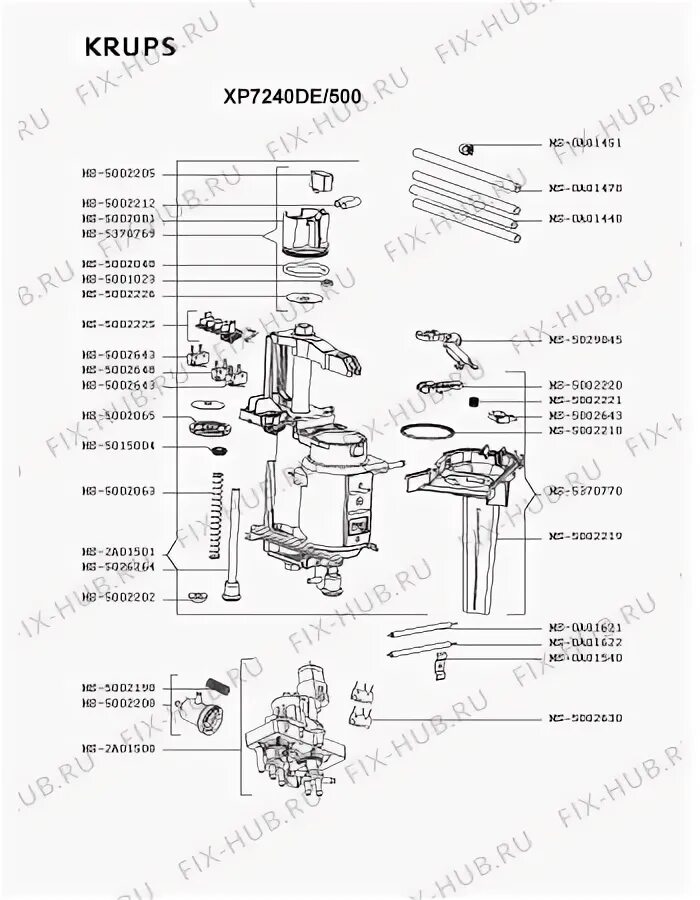 Ремонт капсульных кофемашин krups dolce gusto kp100610. оригинально