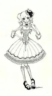 Рисовка куклы