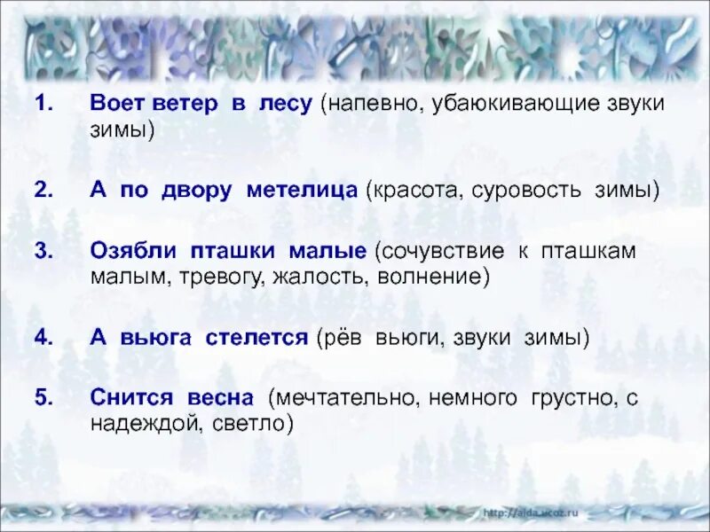 Звуки зимы какие. Звуки зимы. А по двору Метелица. Ветер воет значение. Ветер воет предложение.