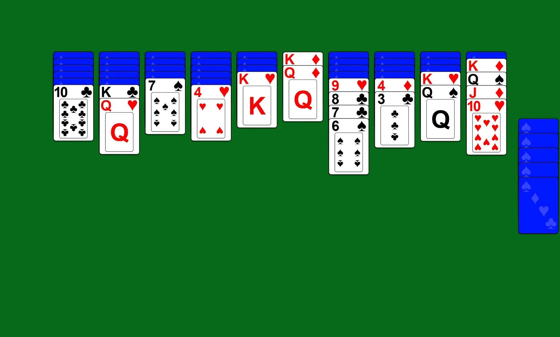 Игра Spider Solitaire. Пасьянс паук 2 масти. Пасьянс «паук» (1, 2, 4 масти). Игра паук без рекламы