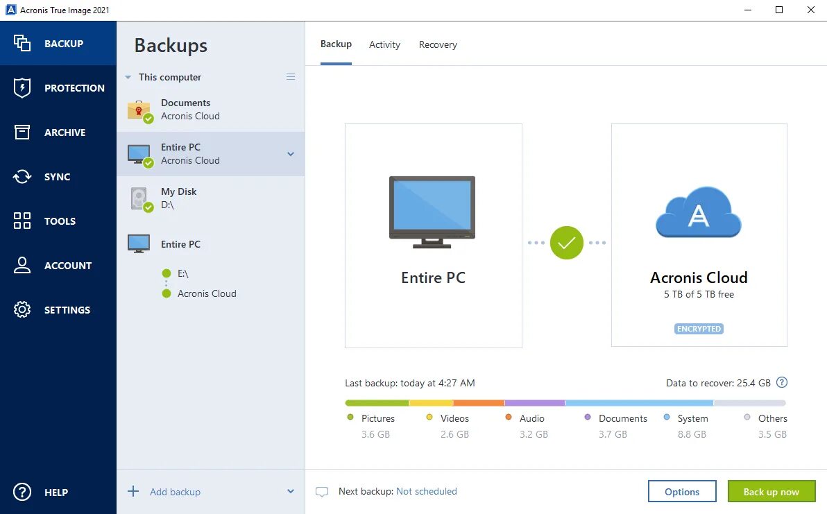Акронис для windows 10