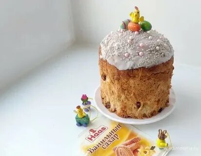Кулич с шоколадными каплями