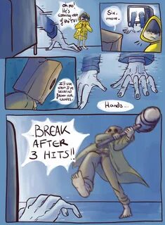 Nightmares Art, Little Nightmares Fanart, Cute Comics, Funny Comics, Funny ...