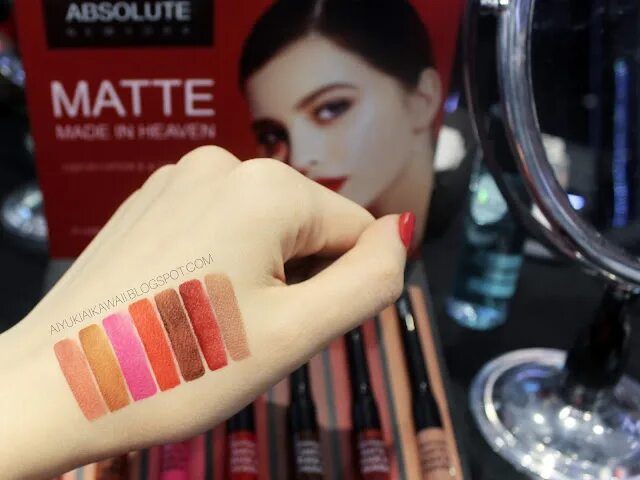 Absolute new york. Помада absolute new york modest matte seductress 5 мл. absolute new york матовая помада для губ и контур для губ 2 в 1 matte made in heaven,. absolute new york помада для губ 2в1 матовая. absolute new york кисть закругленная.