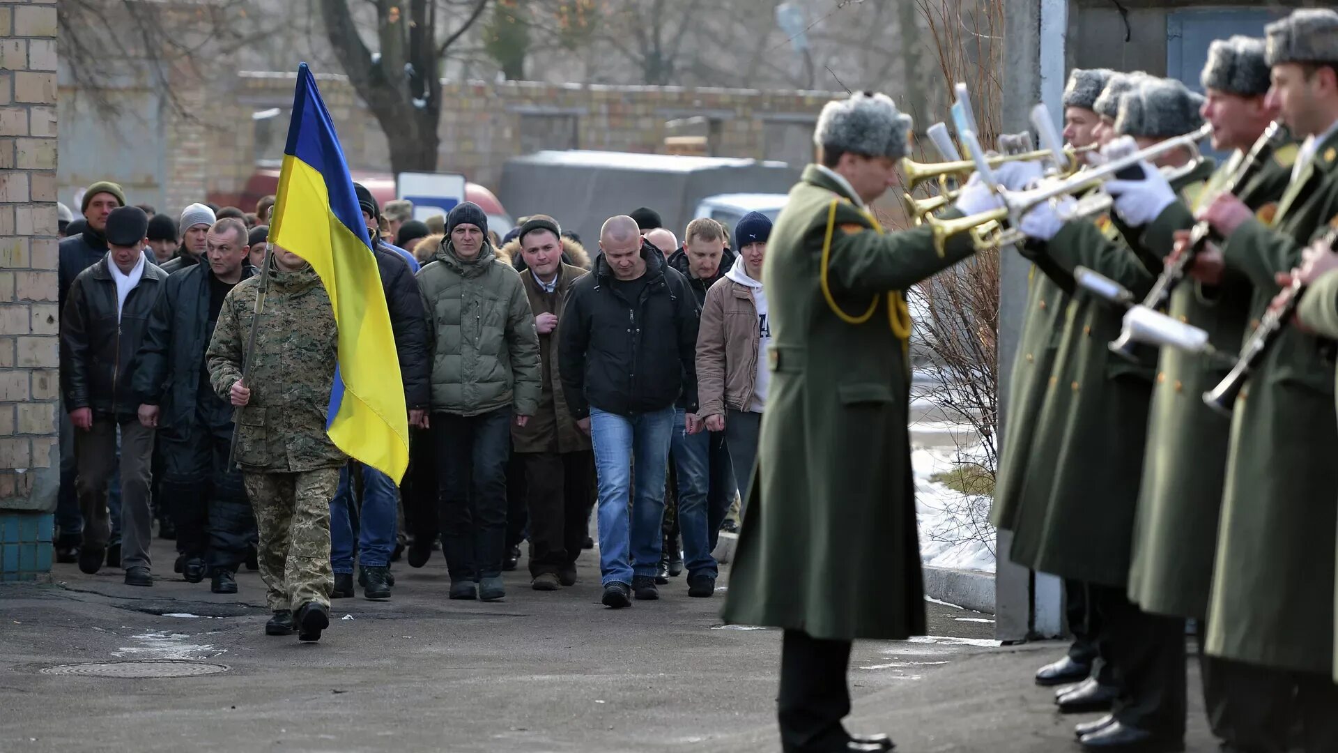 Последние новости 1 февраля. Мобилизация на Украине. Украинские призывники. Мобилизация ВСУ.