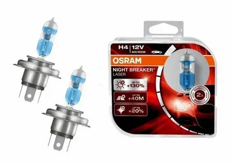 Галогенная лампа osram night breaker laser