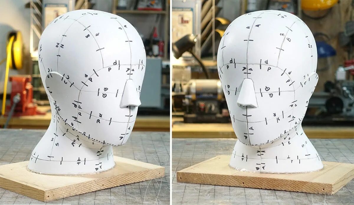 Head forming. Head forming. Передовое оборудование. Head forming. Rubber mannequin.