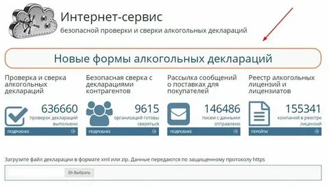 Алкогольная декларация за 3 квартал