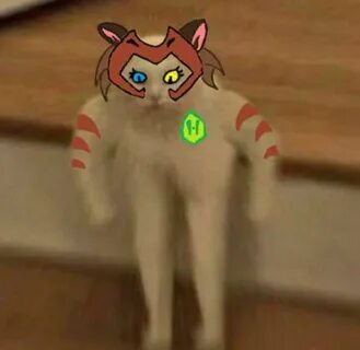 My new hobby is making cursed pics of cats catra in ms paint Catra.