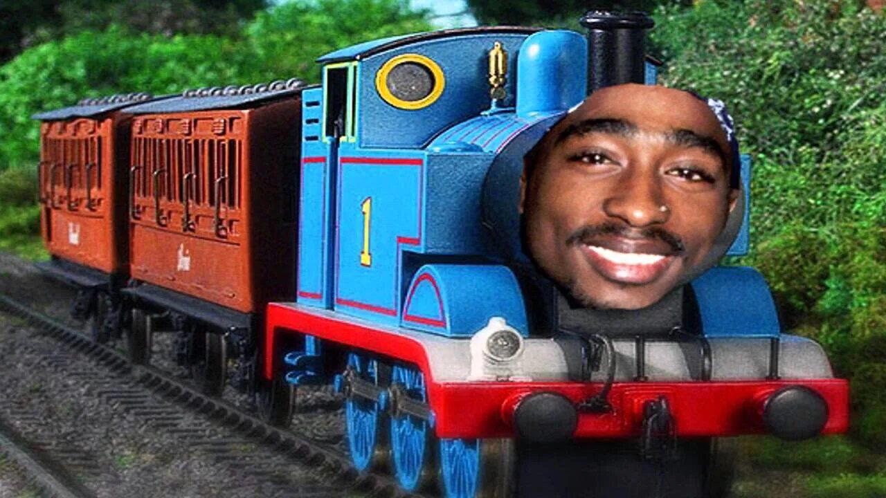 We that he the train