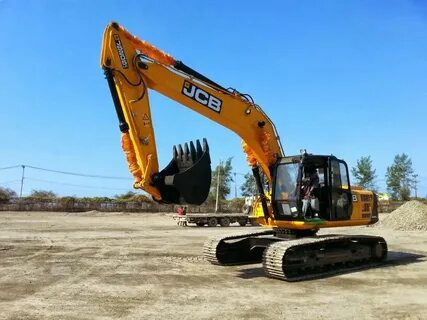 Гусеничный экскаватор jcb