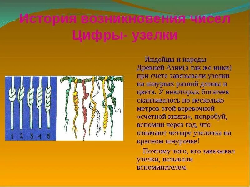 История возникновения чисел и цифр - презентация онлайн