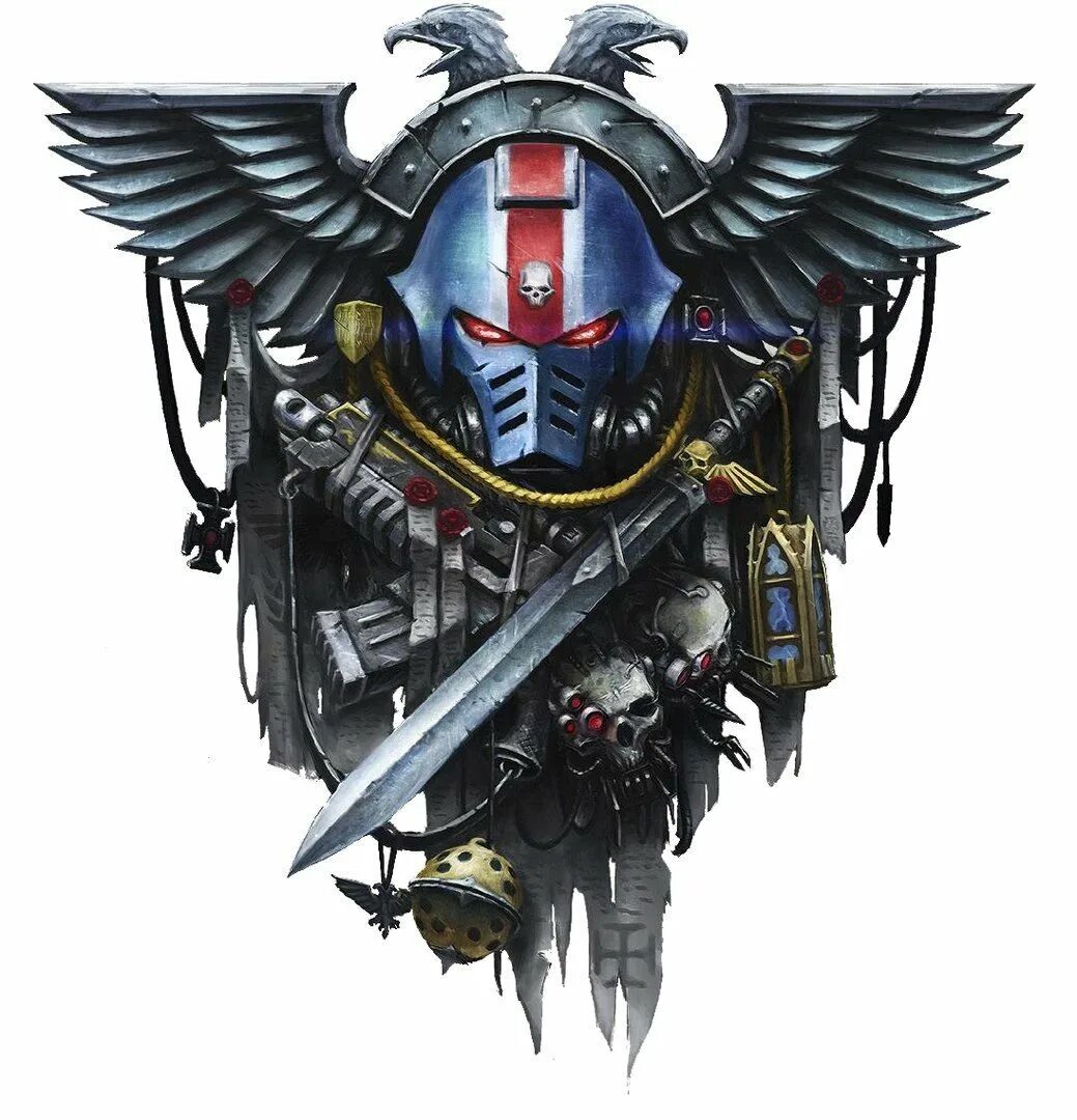 Warhammer 40000 адептус астартес символ. Эмблема вархаммер. Warhammer 40000 символ космодесанта. Адептус астартес герб. Вархаммер гвардия ворона знак.