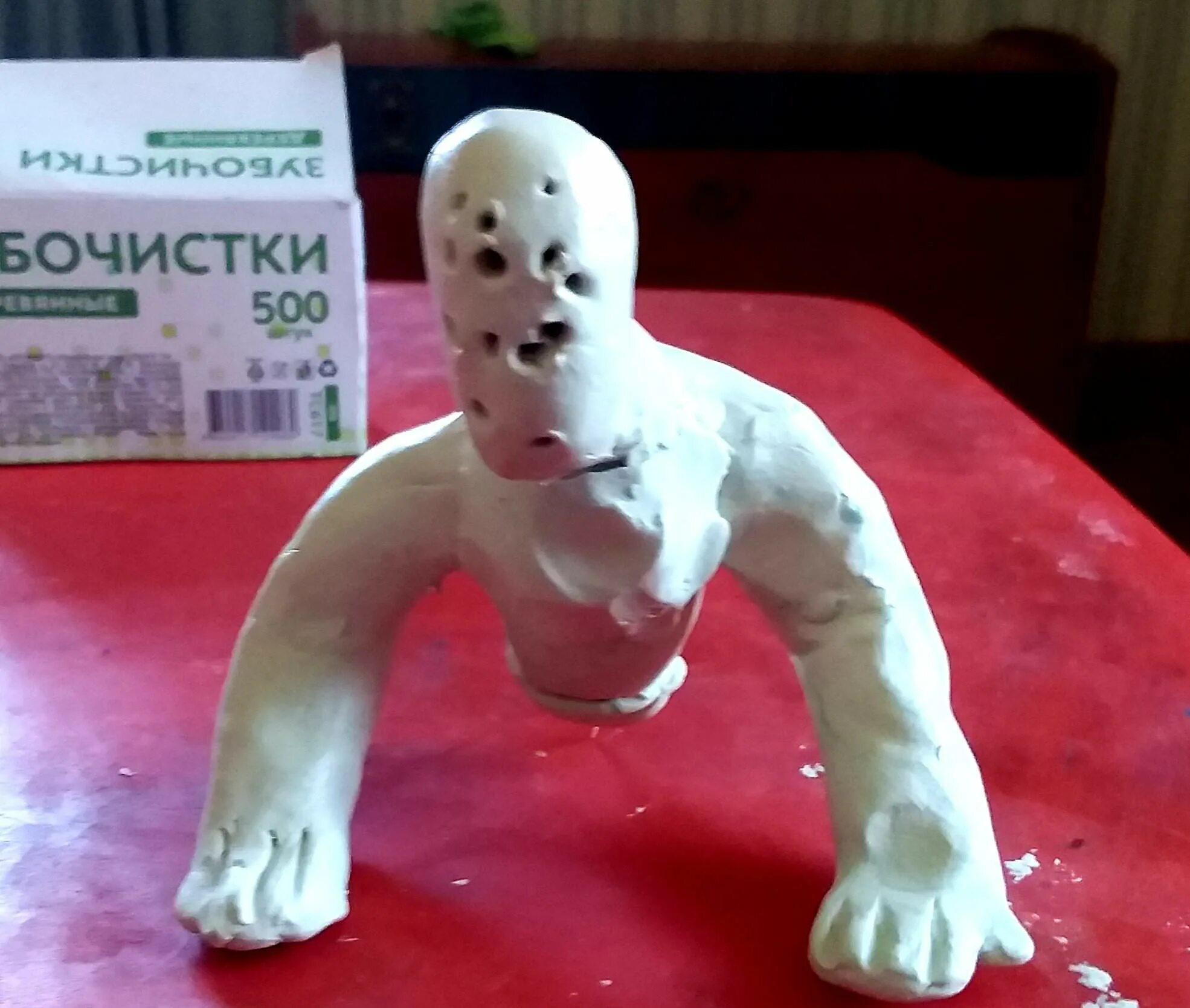 Лепить scp. Как слепить из пластилина scp. картинки scp статуя из пластилина.
