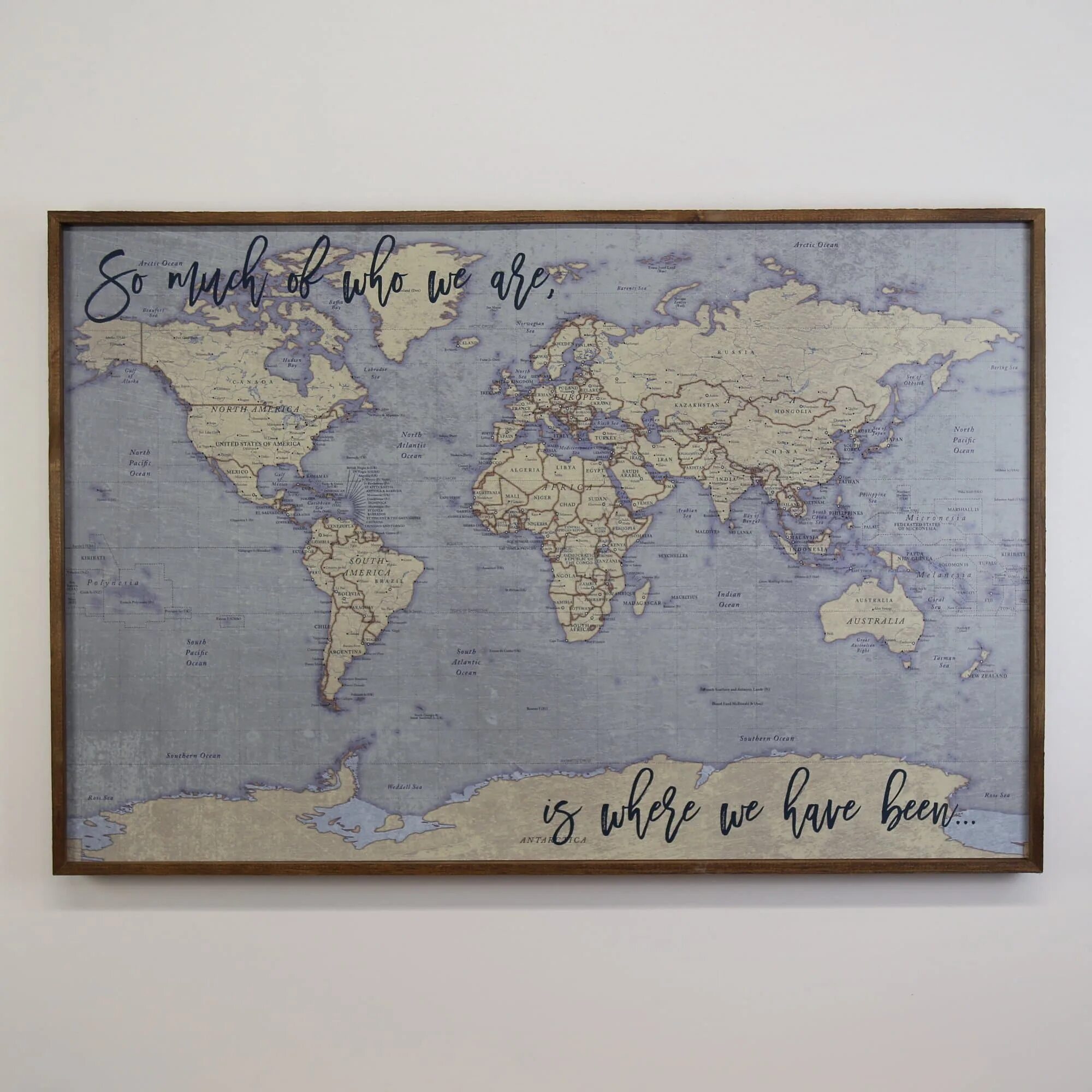 Framed maps. Framed maps