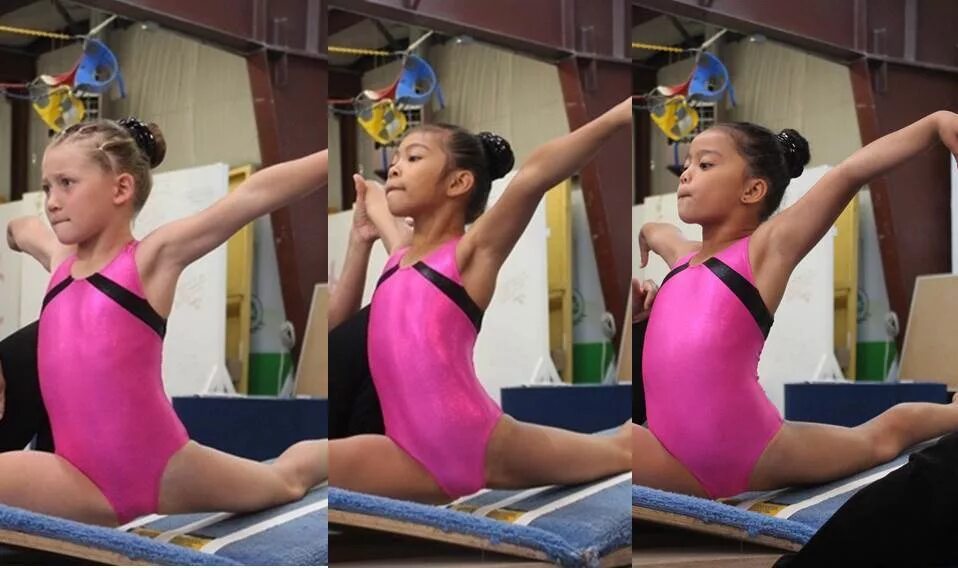 Secret junior acrobat.