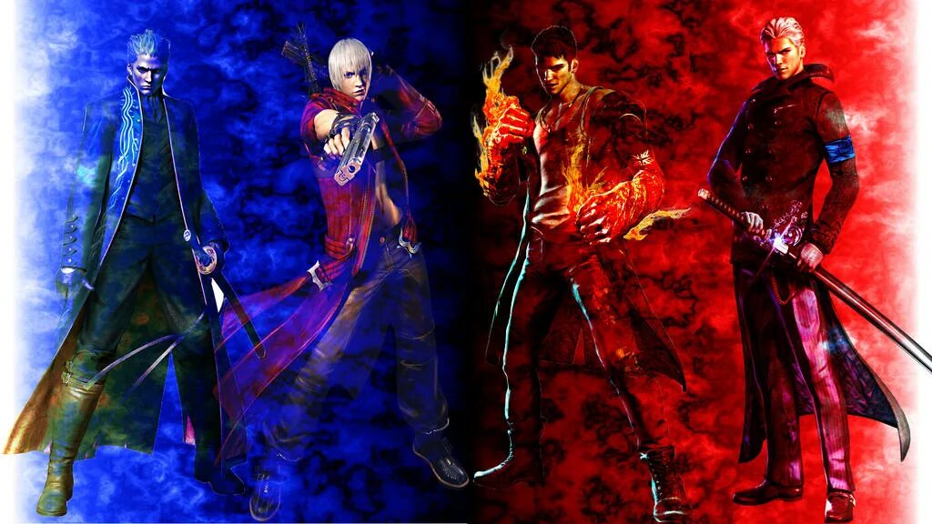 Данте против. Мундус Вергилий DMC. Спарда Devil May Cry демон. Nero Sparda. Вергилий Данте Неро Мундус.