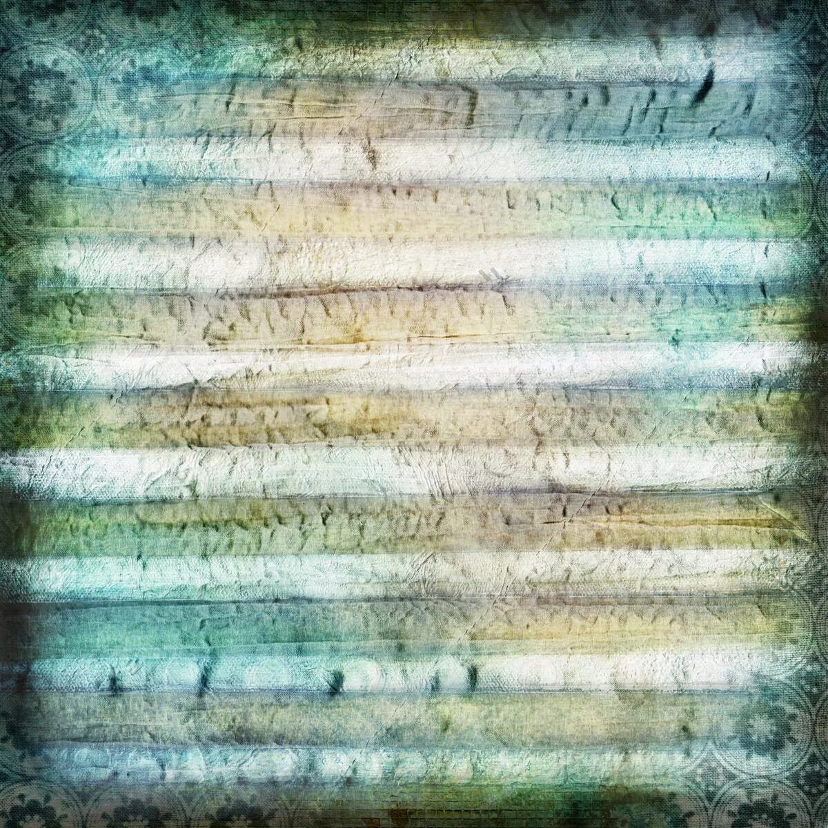 Deep paper. Scrap paper deep blue. scraps of newspapers in the water.