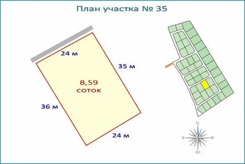 9.8 га в метрах
