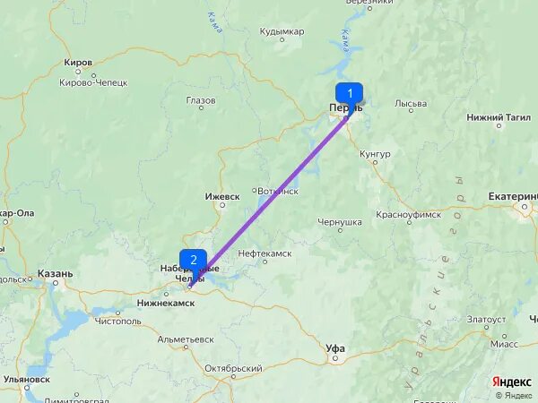 Пермь от набережных челнов. Пермь от набережных челнов