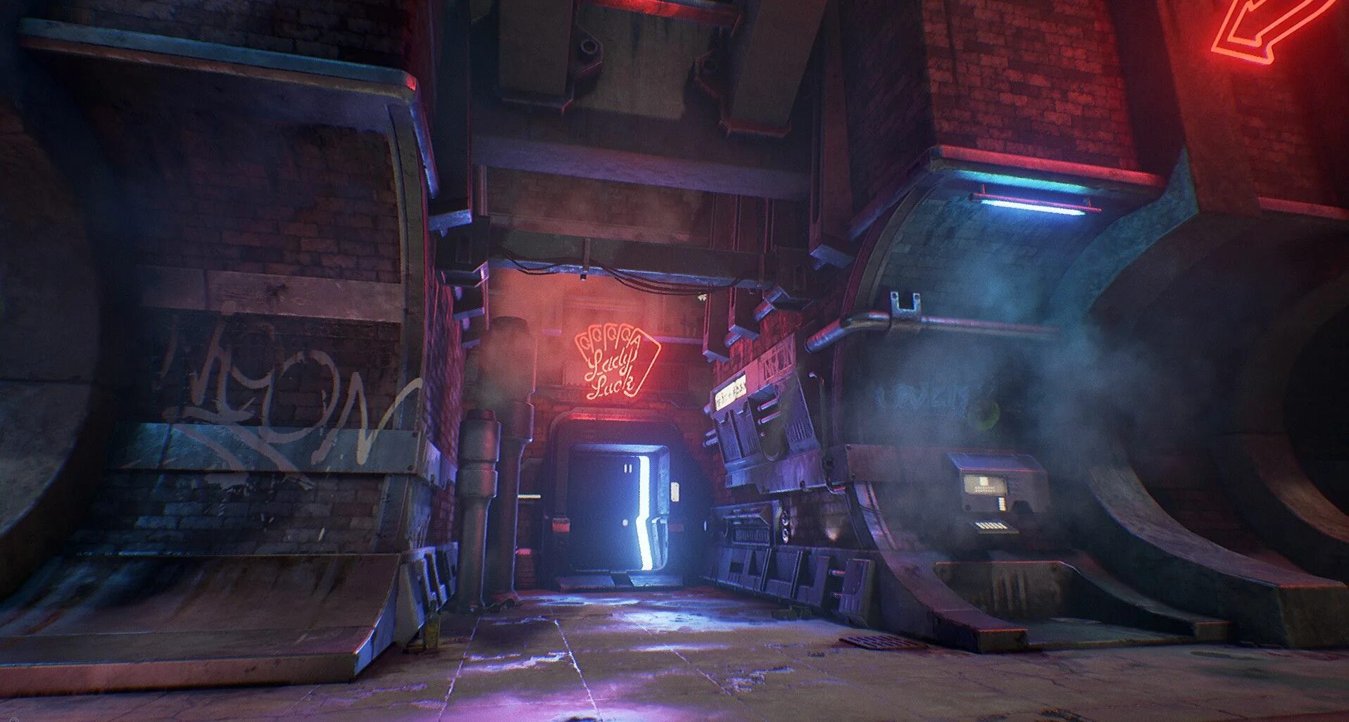 Unreal game studio. Подпольные арены киберпанк. Cyberpunk 2077 локация завод. Киберпанк 2077 локации. Киберпанк 2077 дом.