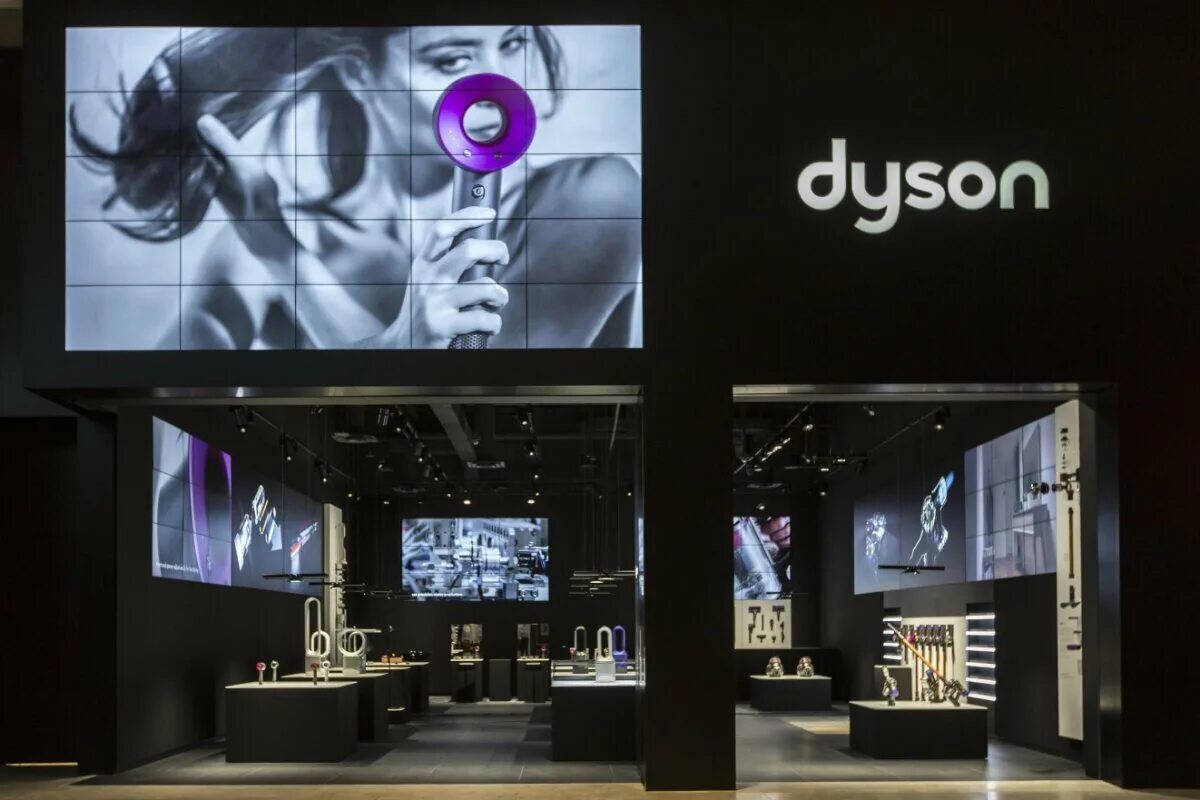 Дайсон магазин. Dyson Store. Dyson фото магазина. Dyson магазины в Москве. Реклама дайсон