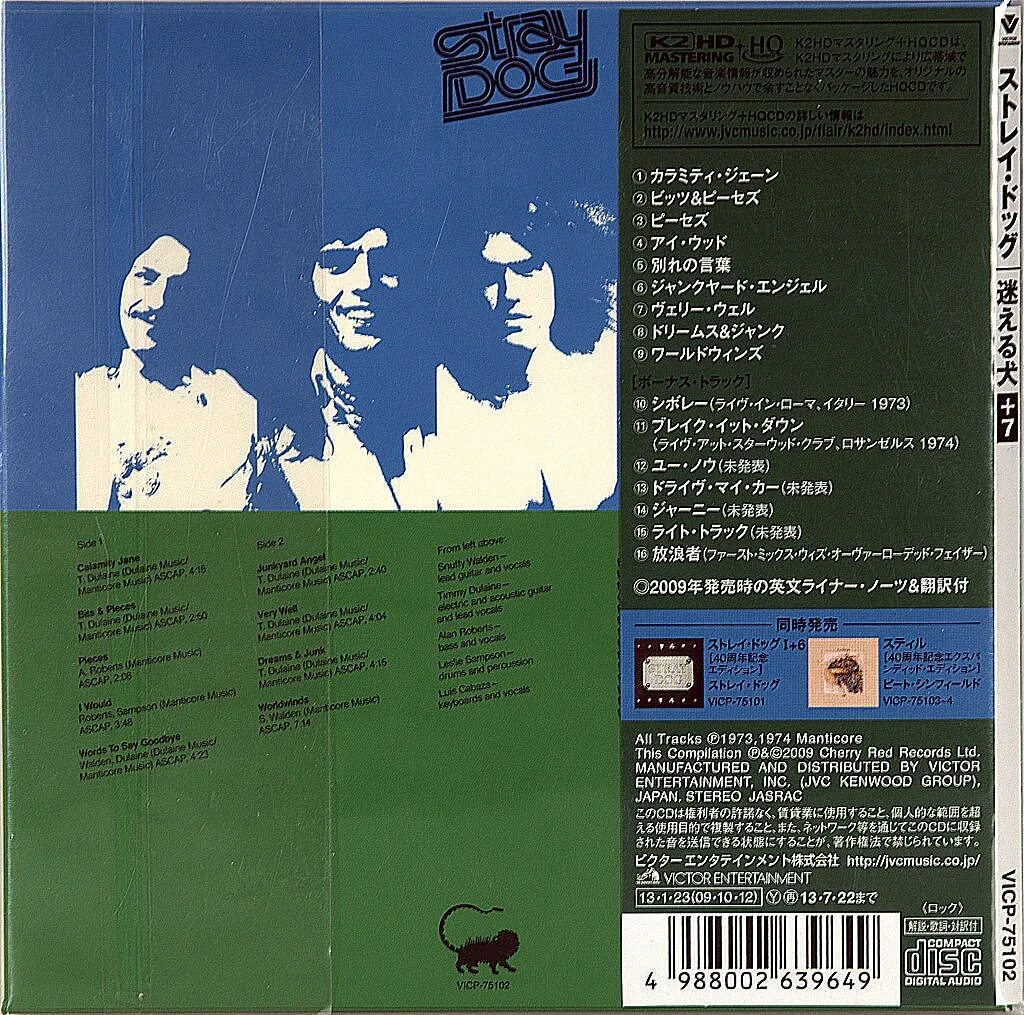 Re down. Stray Dog 1974 while you're down there. Stray Dog Band. Stray Dog album 1973. Stray - down down down.