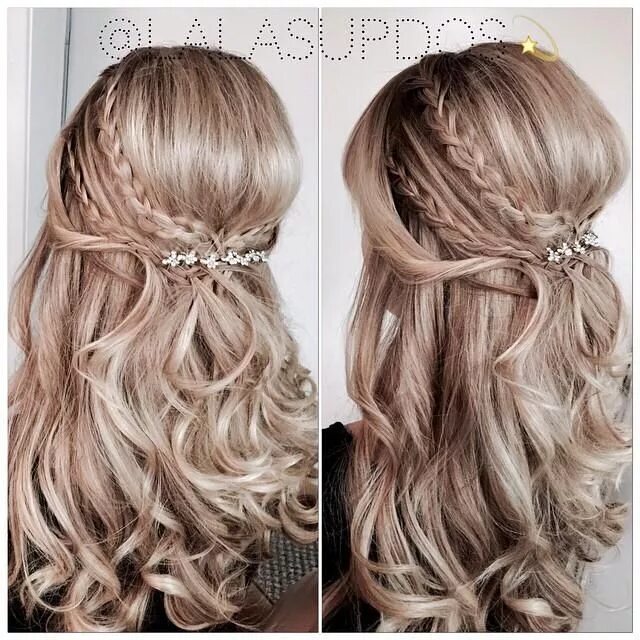 Прически на длинные волосы 9 класс Pin on Novias