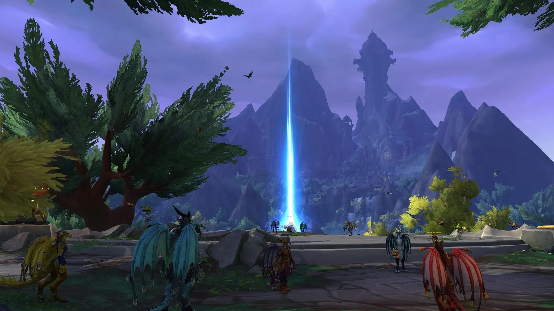 World of Warcraft: Dragonflight. World of Warcraft на новом движке. Wow dracthyr. World of Warcraft почта.