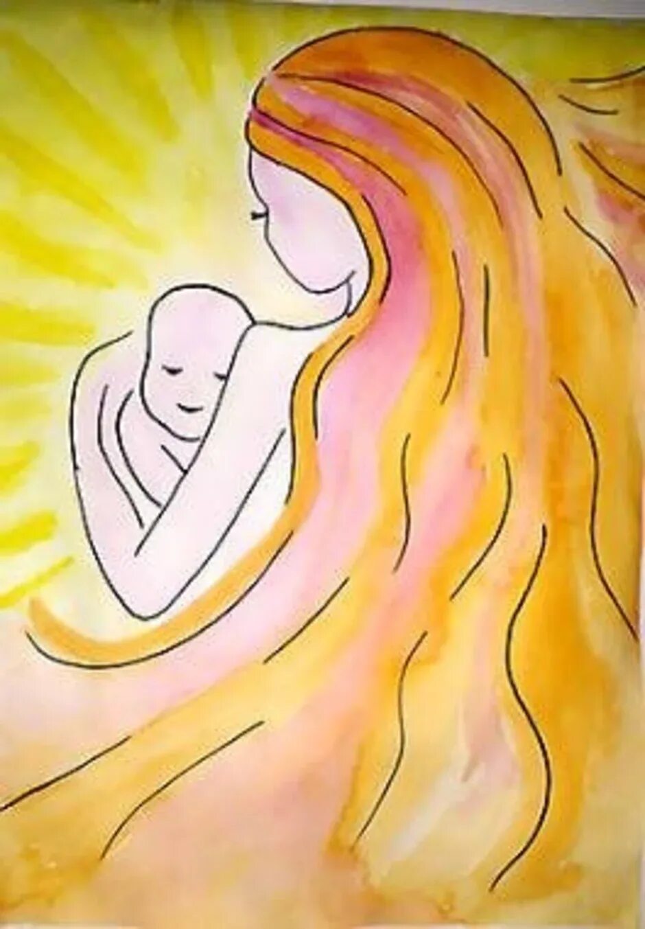 Тепло матери 1 2. Рисунок на тему мама. Рисунок на тему материнство. Рисунок для мамы. Мамины руки рисунок.