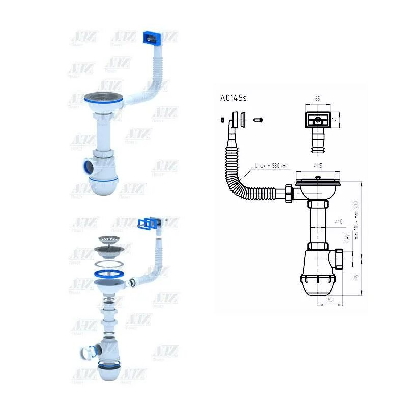 Сифон а0145s схема. Сифон для кухонной мойки km1vp схема установки. Сифон а0145s схема сборки. Сборка сифона а1042sp. Сборка сифона инструкция