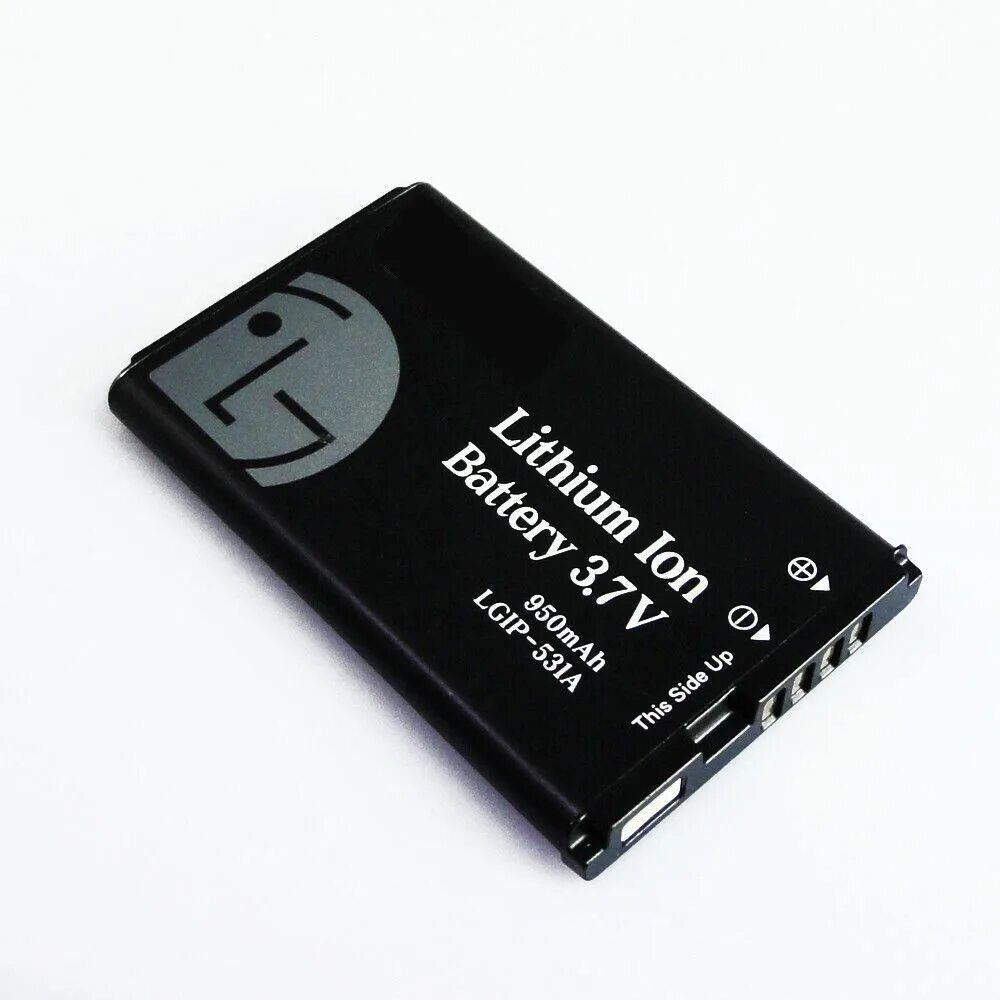 Аккумулятор для LG LGIP-531a. LGIP-531a 950mah. LG li ion Battery 3.7v. Аккумуляторная батарея LGIP 531a.