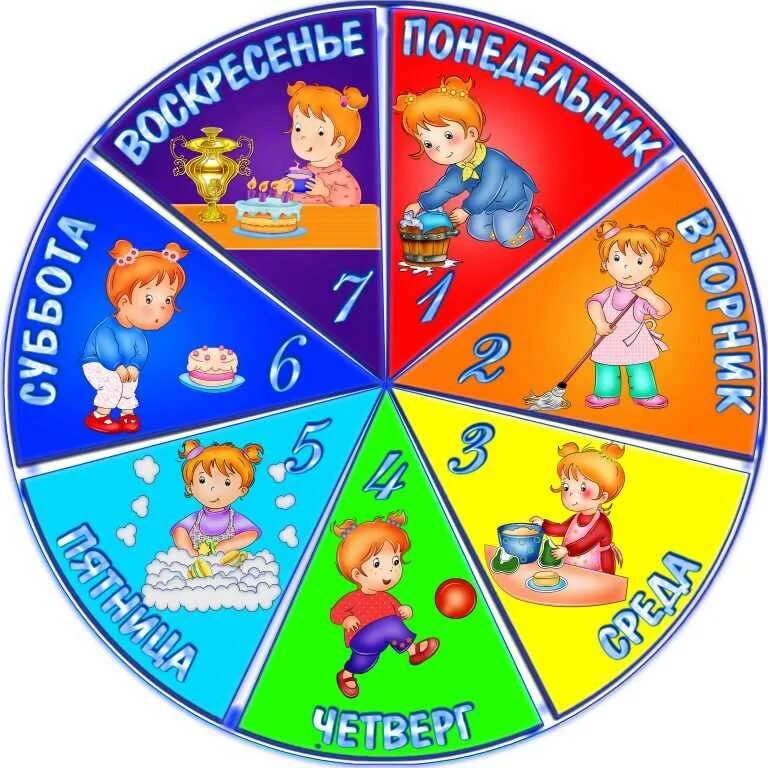 Проходят дни недели года