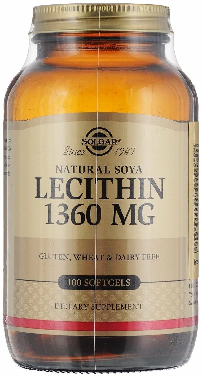 Solgar natural. Солгар соевый лецитин. Solgar Lecithin 1360 MG 100 Softgels. Солгар натуральный соевый лецитин. Лецитин капс.