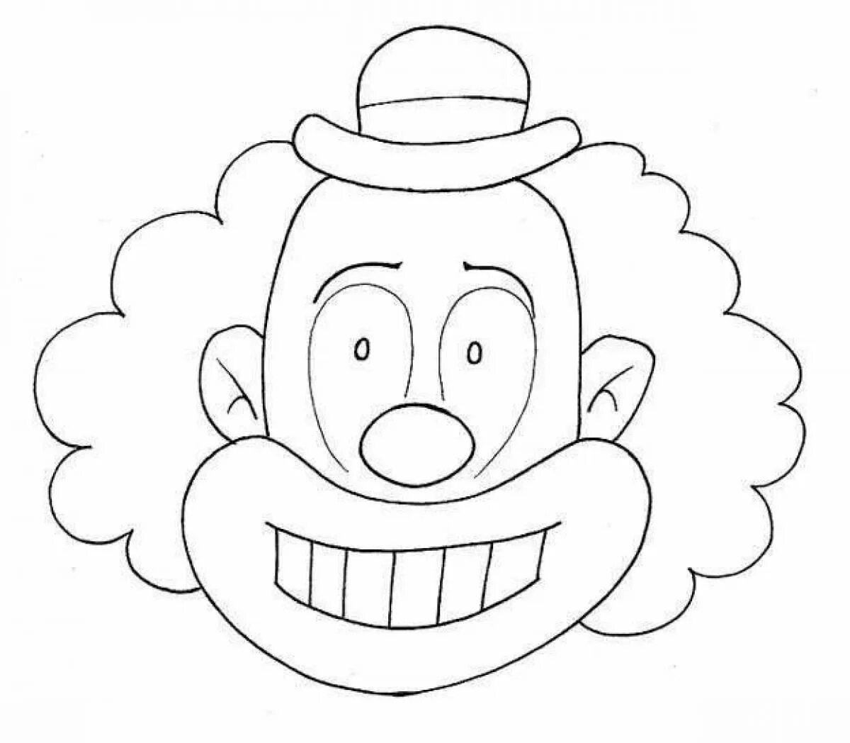 Лицо клоуна шаблон для детей. Клоун раскраска. Клоун раскраска для детей. Веселый клоун раскраска. Голова клоуна раскраска.