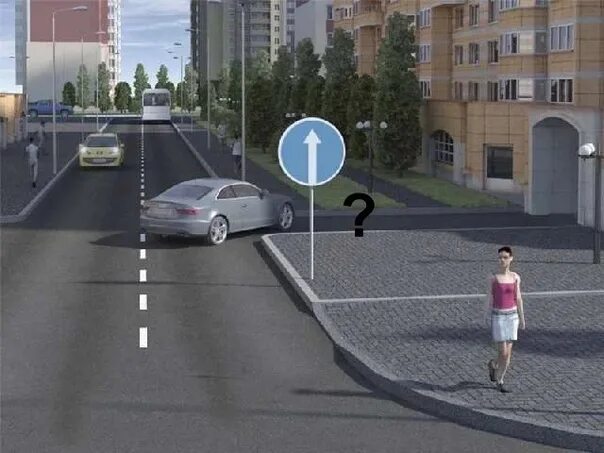 Повороты во дворы запрещены