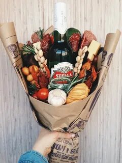 Съедобный букет для мужчины на 23 февраля