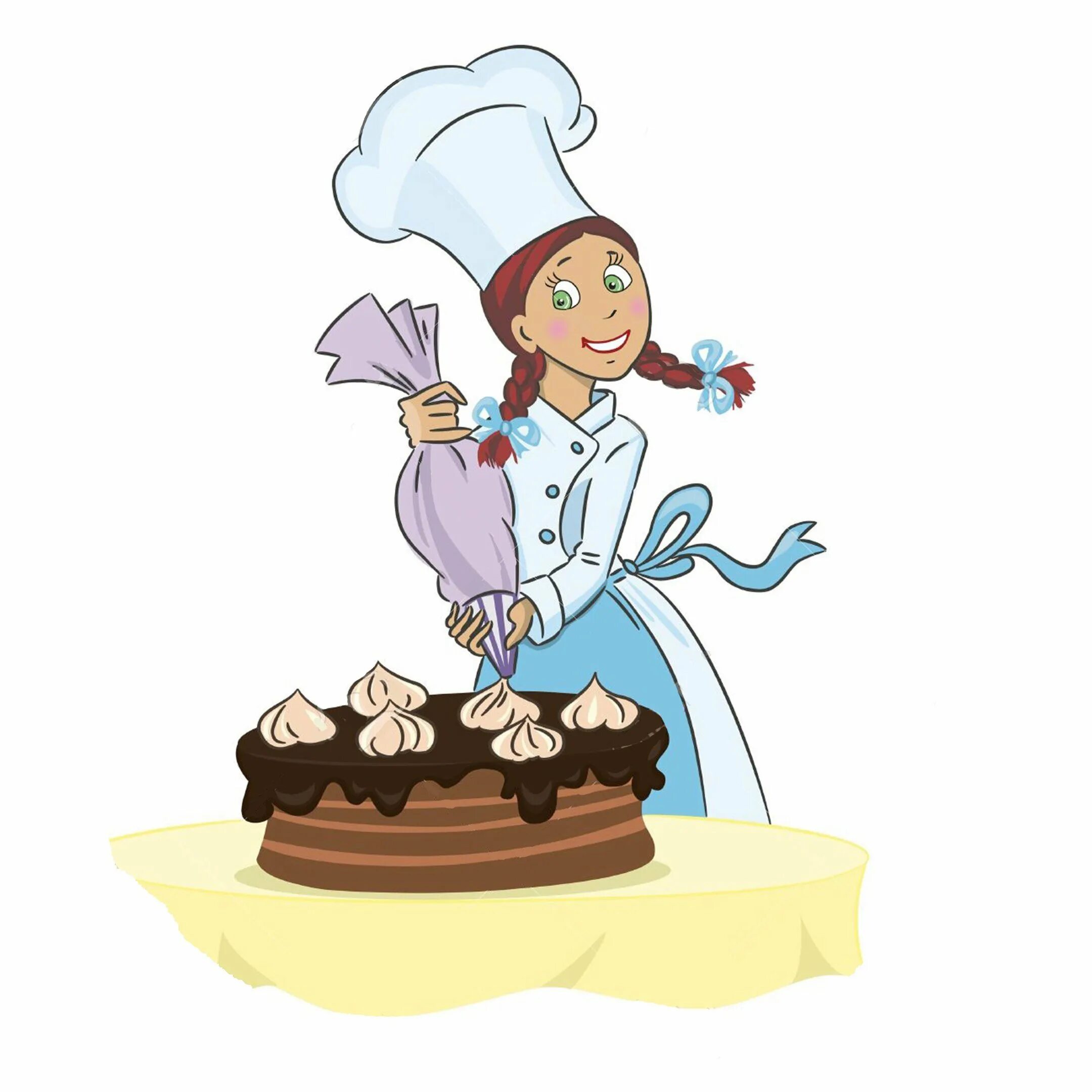 Рисунок профессии. Кондитер рисунок для детей профессии. Повар картинка раскраска. Кондитер. Кондитер мультяшный.