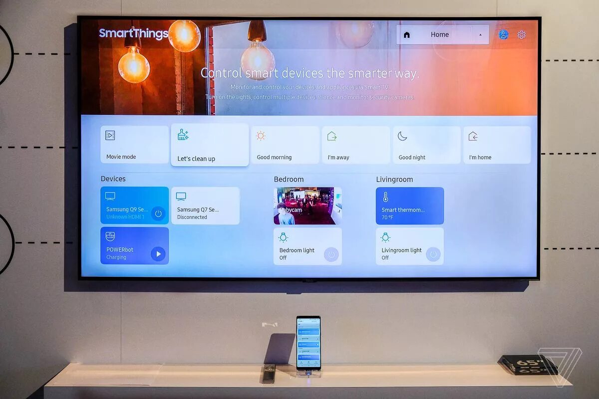 Устройство телевизора самсунг. Телевизор самсунг смарт ТВ 2018. Умный дом телевизор Samsung. Samsung SMARTTHINGS. SMARTTHINGS MACBOOK Samsung.