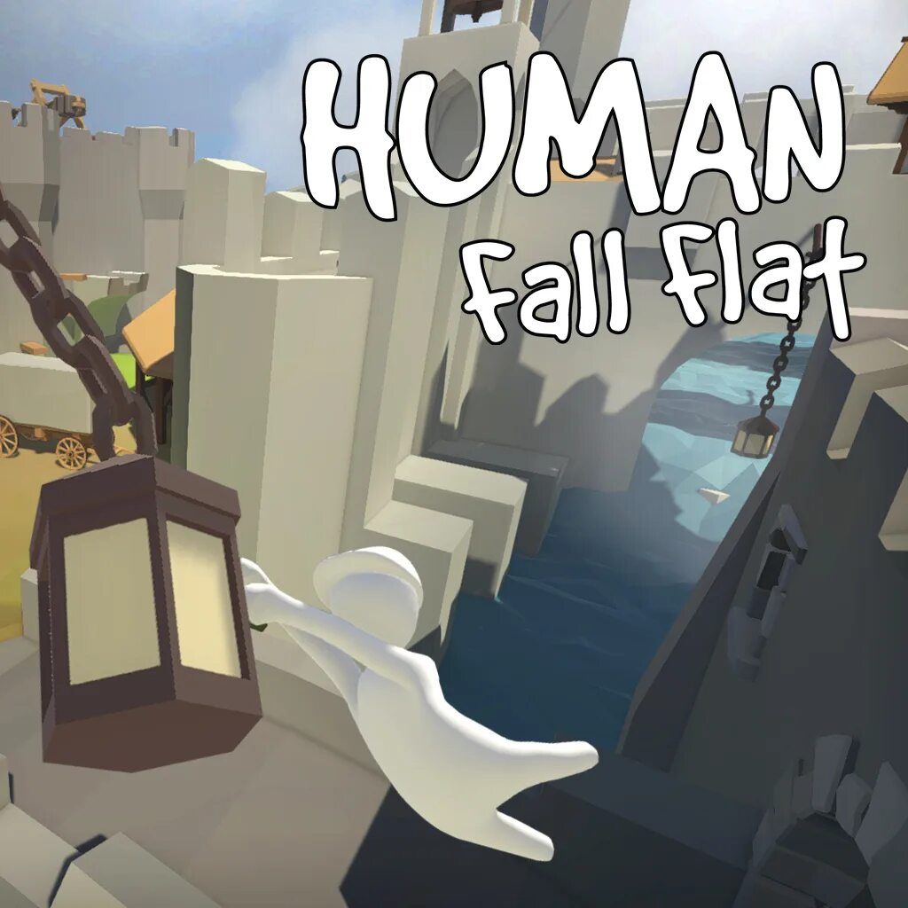 Fall flat стим. Human: Fall Flat. Игра Fall Flat. Игра ХЬЮМАН фол флэт. Human Fall Flat обложка игры.